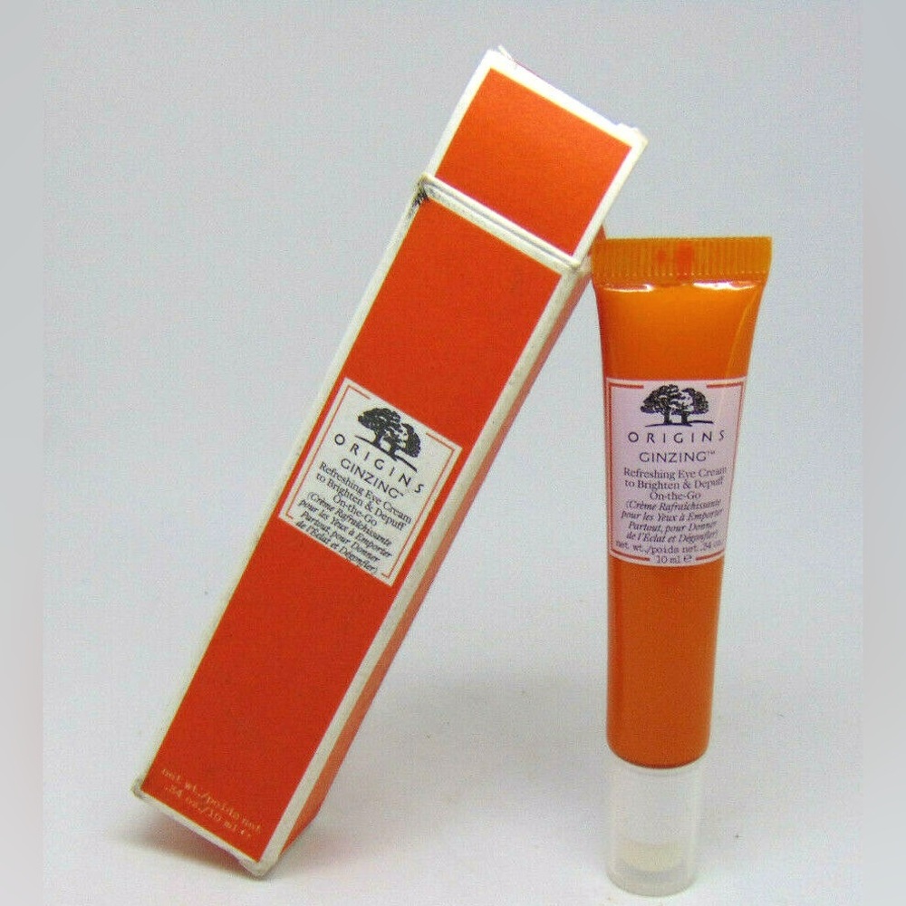 Origins  Ginzing™ Vitamin C Eye Cream to Brighten and Depuff Sample .34 fl oz